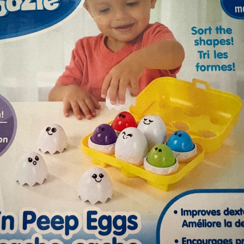 Shape Sorting Peep Eggs
